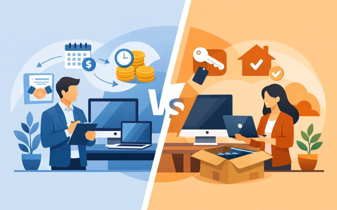 Leasing vs alquiler de computadores: cuál elegir